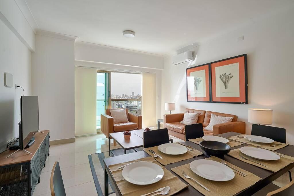 Escape Apartments, Balcony, Pool, Gym & Spa In La Julia ซานโตโดมิงโก ภายนอก รูปภาพ