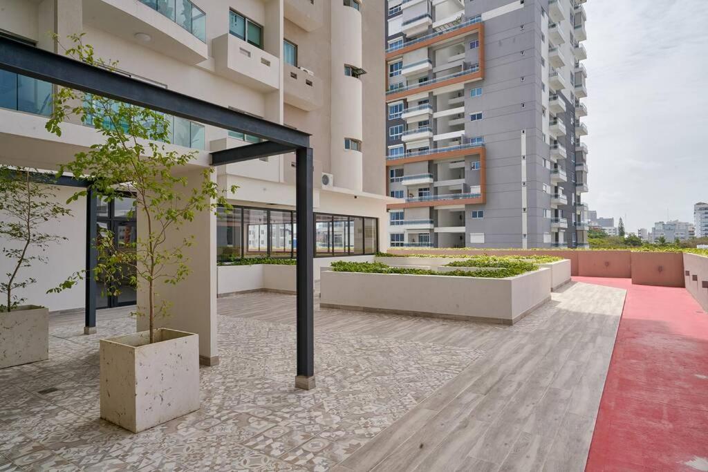 Escape Apartments, Balcony, Pool, Gym & Spa In La Julia ซานโตโดมิงโก ภายนอก รูปภาพ