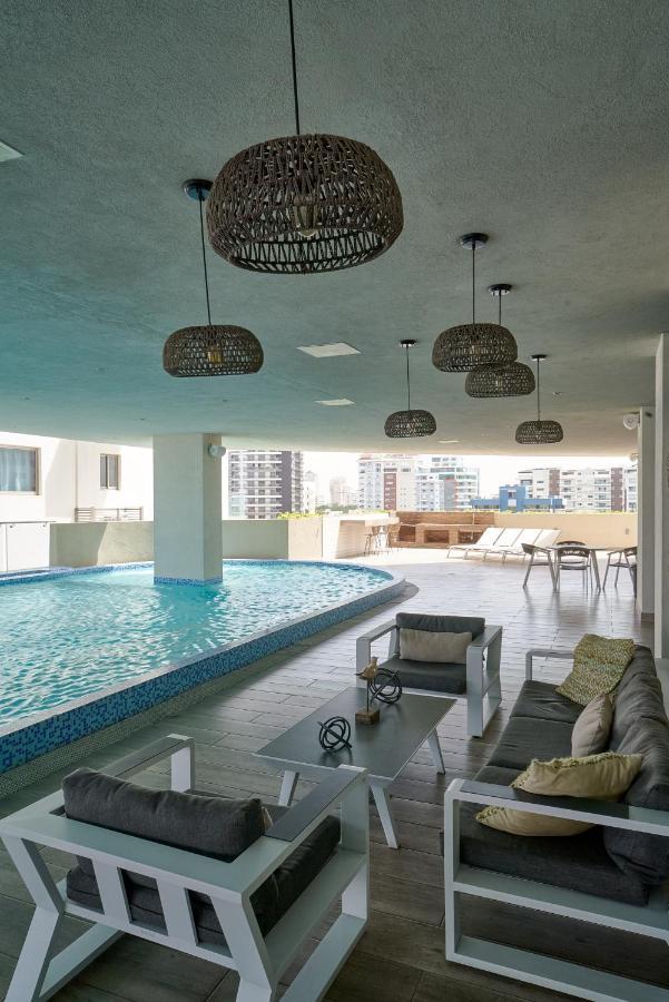 Escape Apartments, Balcony, Pool, Gym & Spa In La Julia ซานโตโดมิงโก ภายนอก รูปภาพ