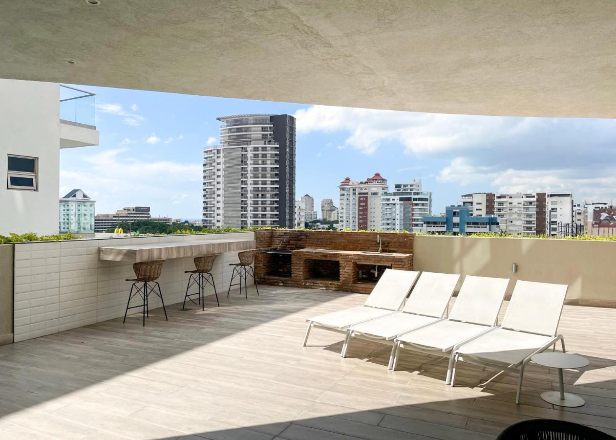 Escape Apartments, Balcony, Pool, Gym & Spa In La Julia ซานโตโดมิงโก ภายนอก รูปภาพ