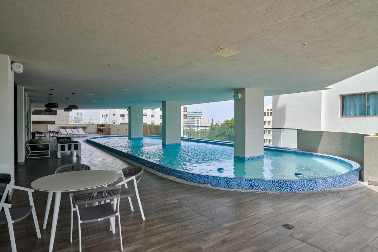 Escape Apartments, Balcony, Pool, Gym & Spa In La Julia ซานโตโดมิงโก ภายนอก รูปภาพ